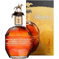 Amazon.co.jp: ブラントン ゴールド 2024 51.5度 700ml 箱付きバーボン